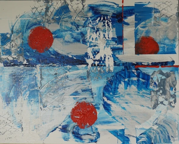 Celestial Unity — abstract painting by Jimmy S. Clark Jr.