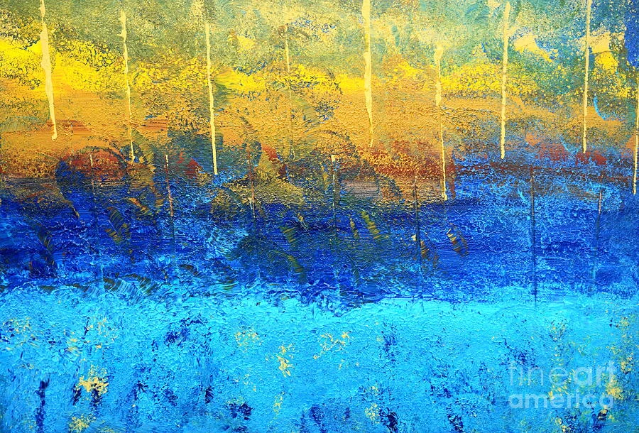 Cloudy with a Chance of Tomorrow — abstract painting by Jimmy S. Clark Jr.