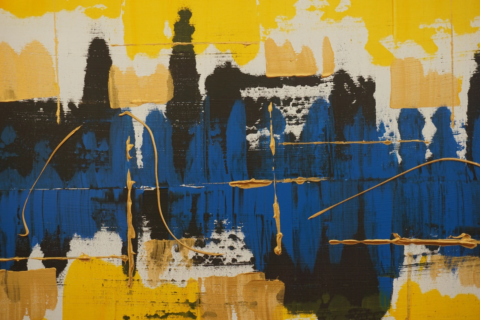 New Beginnings — abstract painting by Jimmy S. Clark Jr.