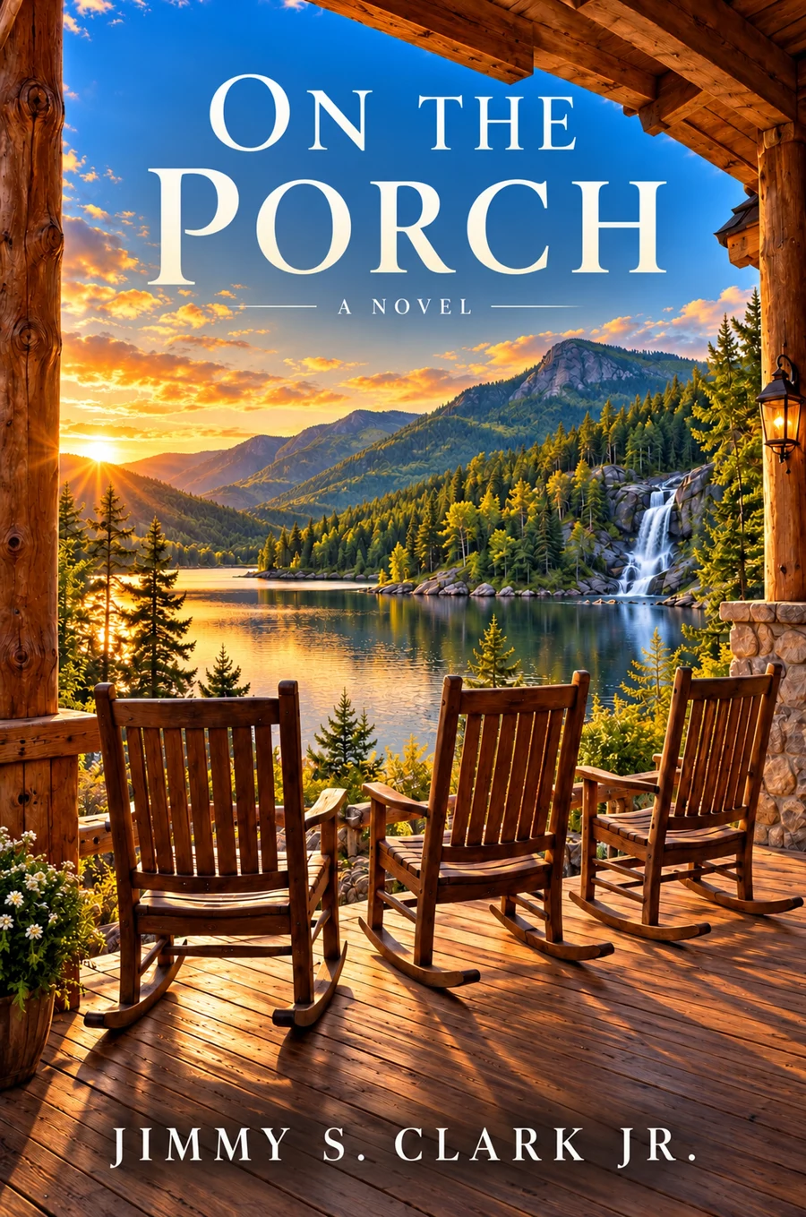 On the Porch book cover by Jimmy S. Clark Jr.