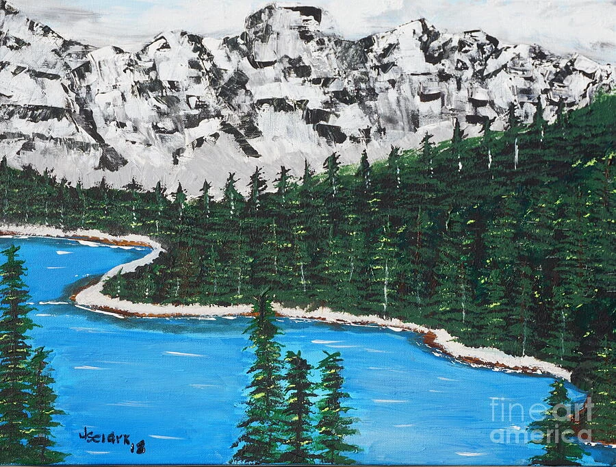 Scenic View — landscape painting by Jimmy S. Clark Jr.