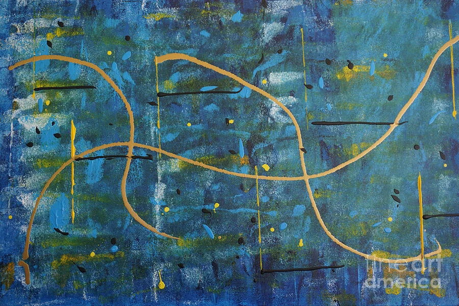 Sunny Day — abstract painting by Jimmy S. Clark Jr.