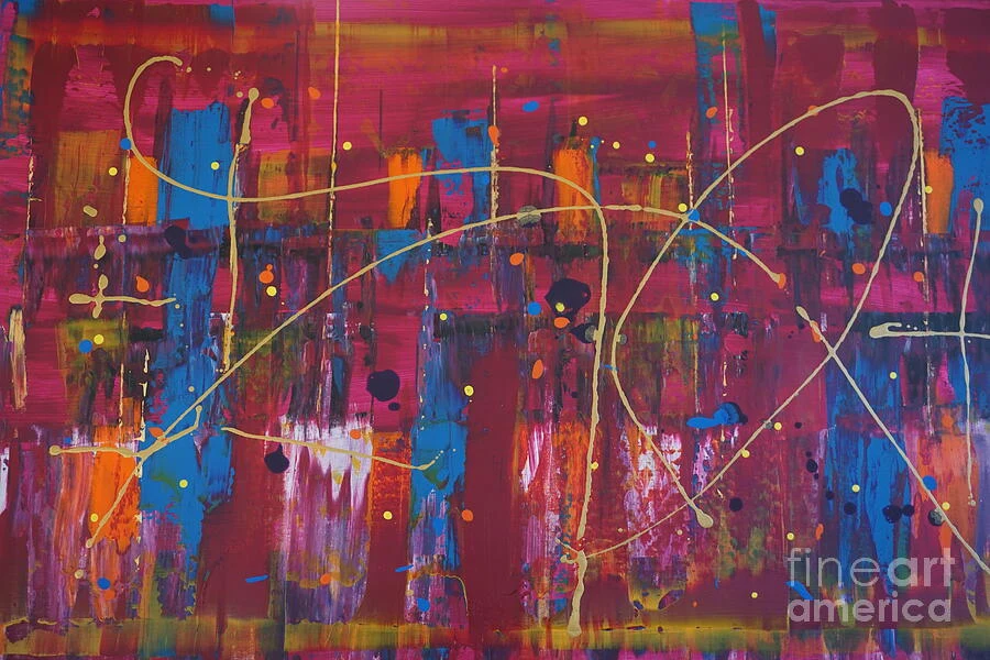 Voices Of The Ancestors — abstract painting by Jimmy S. Clark Jr.